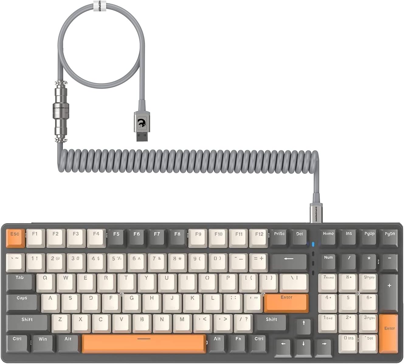 Ajazz Wired Gaming Keyboard RGB Chroma Backlit Portable 60% Tenkeyless Keyboard 19Keys Anti-Conflict 62 Keys Mechanical Feel Keyboard Multiple 7 Lighting Modes for Windows,Gaming PC