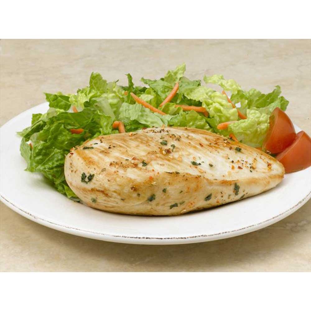 Harvest Land Ready To Cook Boneless and Skinless Chicken Breast Fillets with Rib Meat, 5 Pound -- 2 per case.