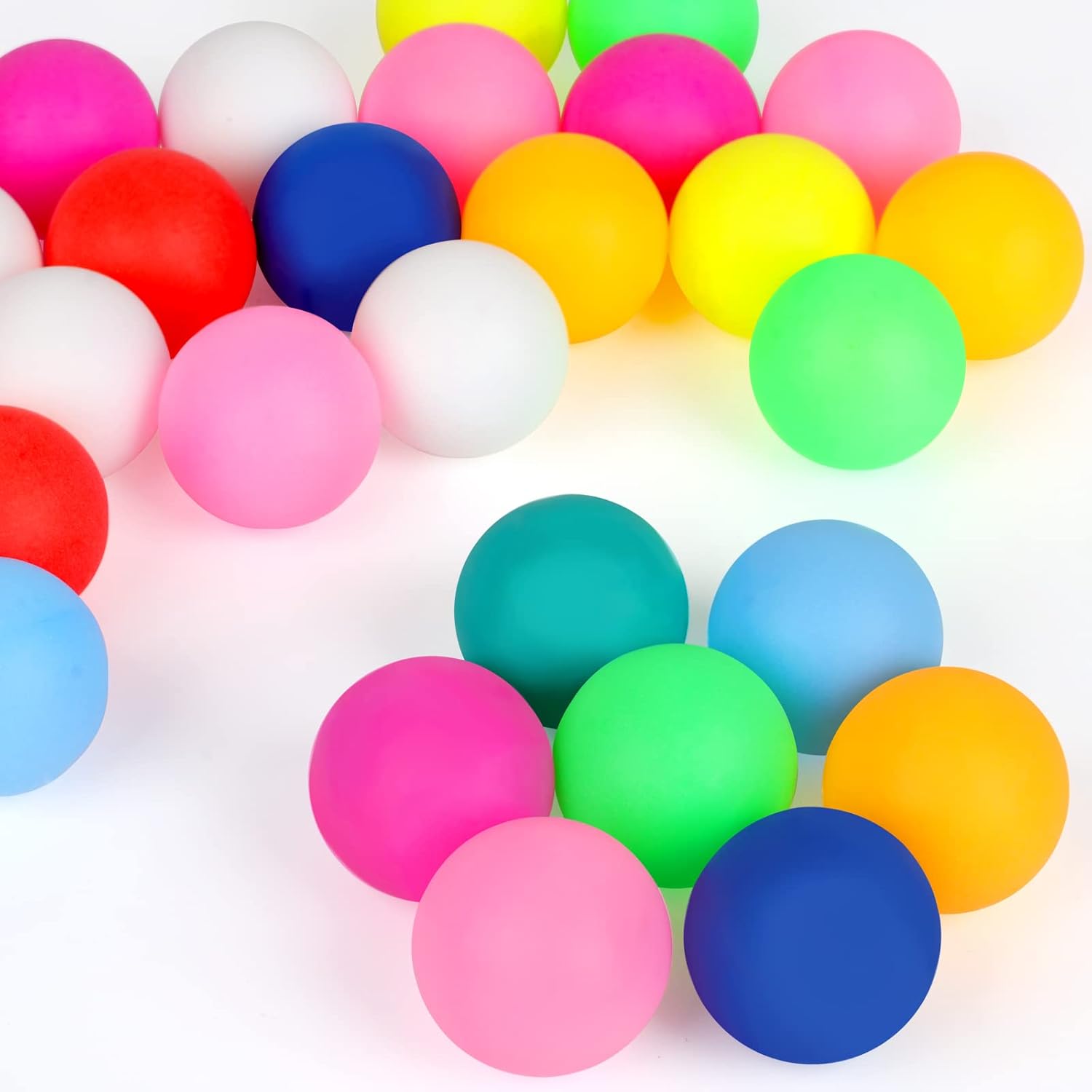 Guirnd 28 Pcs Ping Pong Balls, 40mm Table Tennis Balls, Ping Pong Balls for Game or Arts, Pong Balls for Kids, Pet Toys
