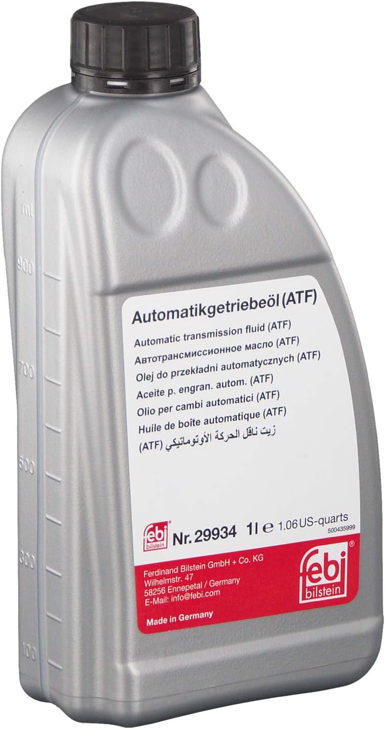 febi bilstein 29934 Automatic Transmission Fluid (ATF), pack of one (Package may vary)