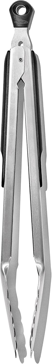 OXO Good Grips Stainless Steel Locking Tongs for Cooking,12in
