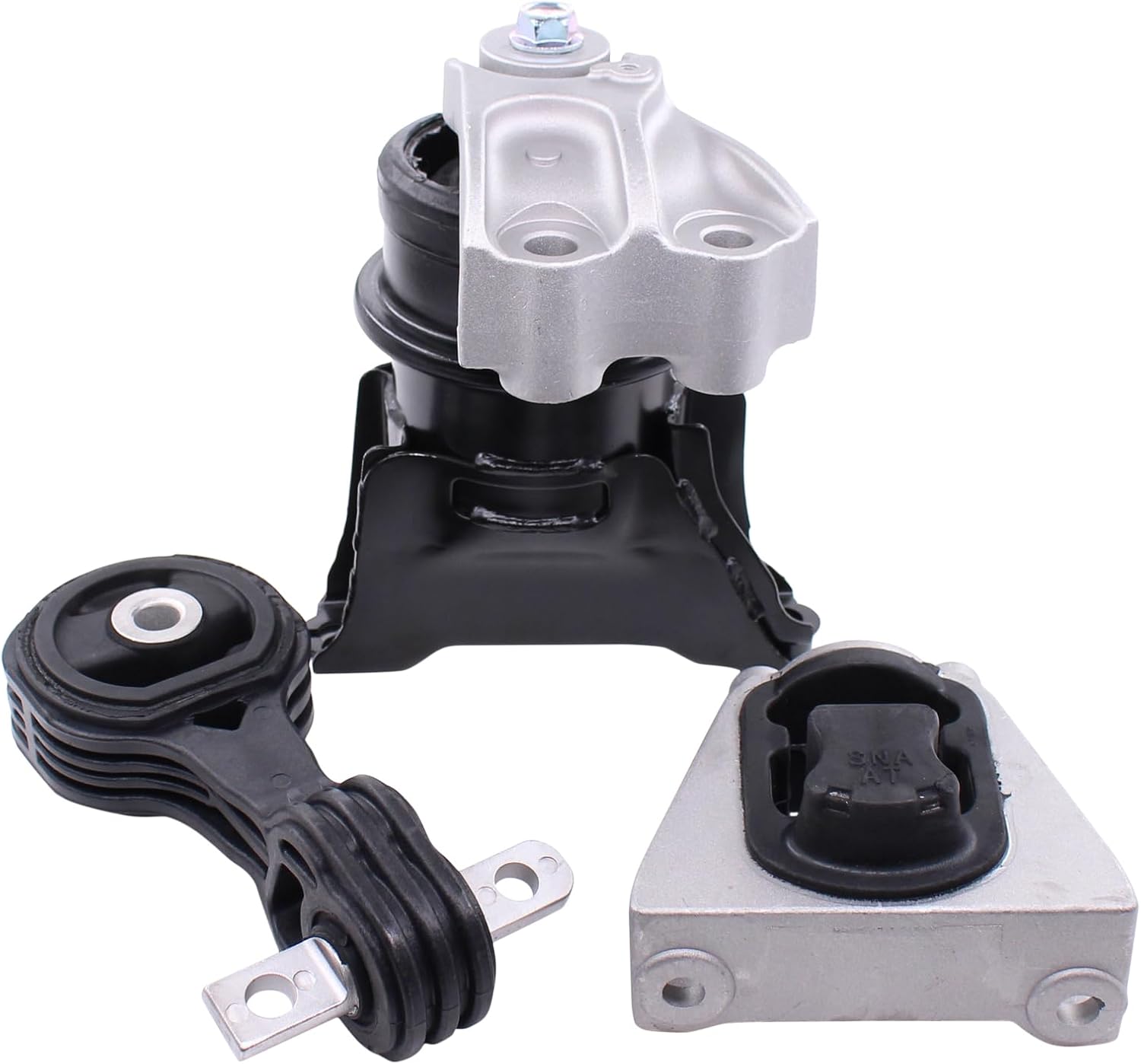 NewYall Engine Motor Mount and Transmission Mount Kit for Honda Civic 1.3L - Hybrid 2006-2011