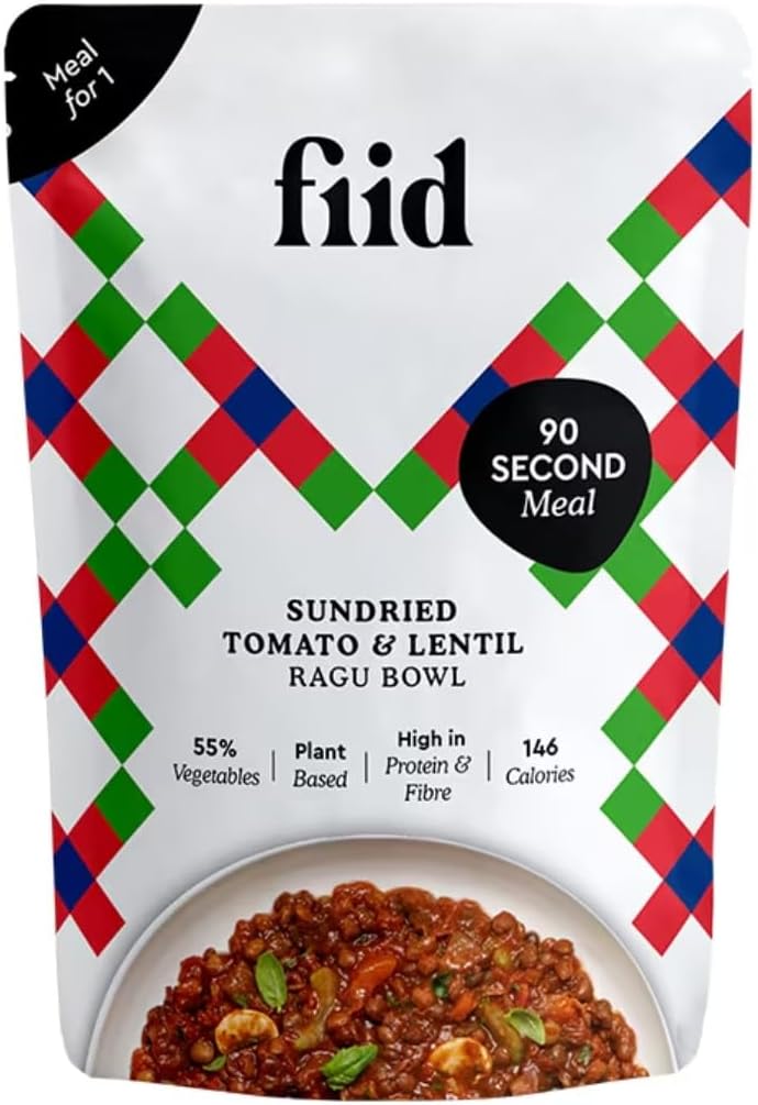 Fiid Sundried Tomato & Lentil Ragu Bowl 275g