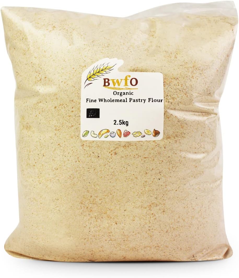 Organic Fine Wholemeal Pastry Flour 2.5kg (BWFO)