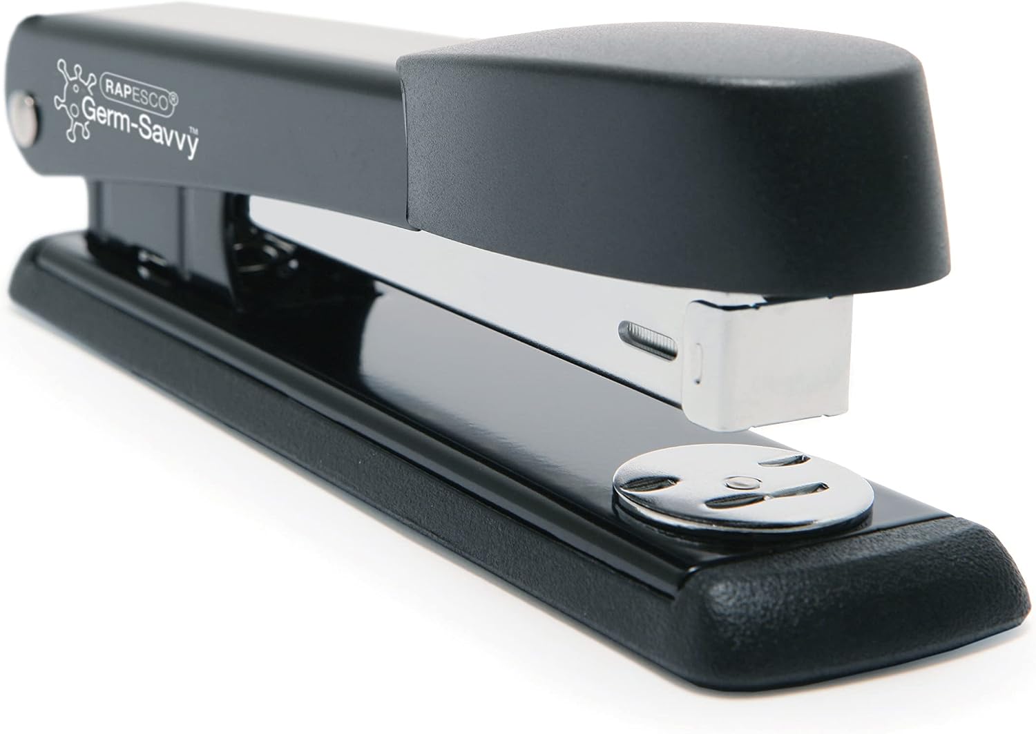 Rapesco R54500B2 Marlin Full Strip Metal Stapler, Black