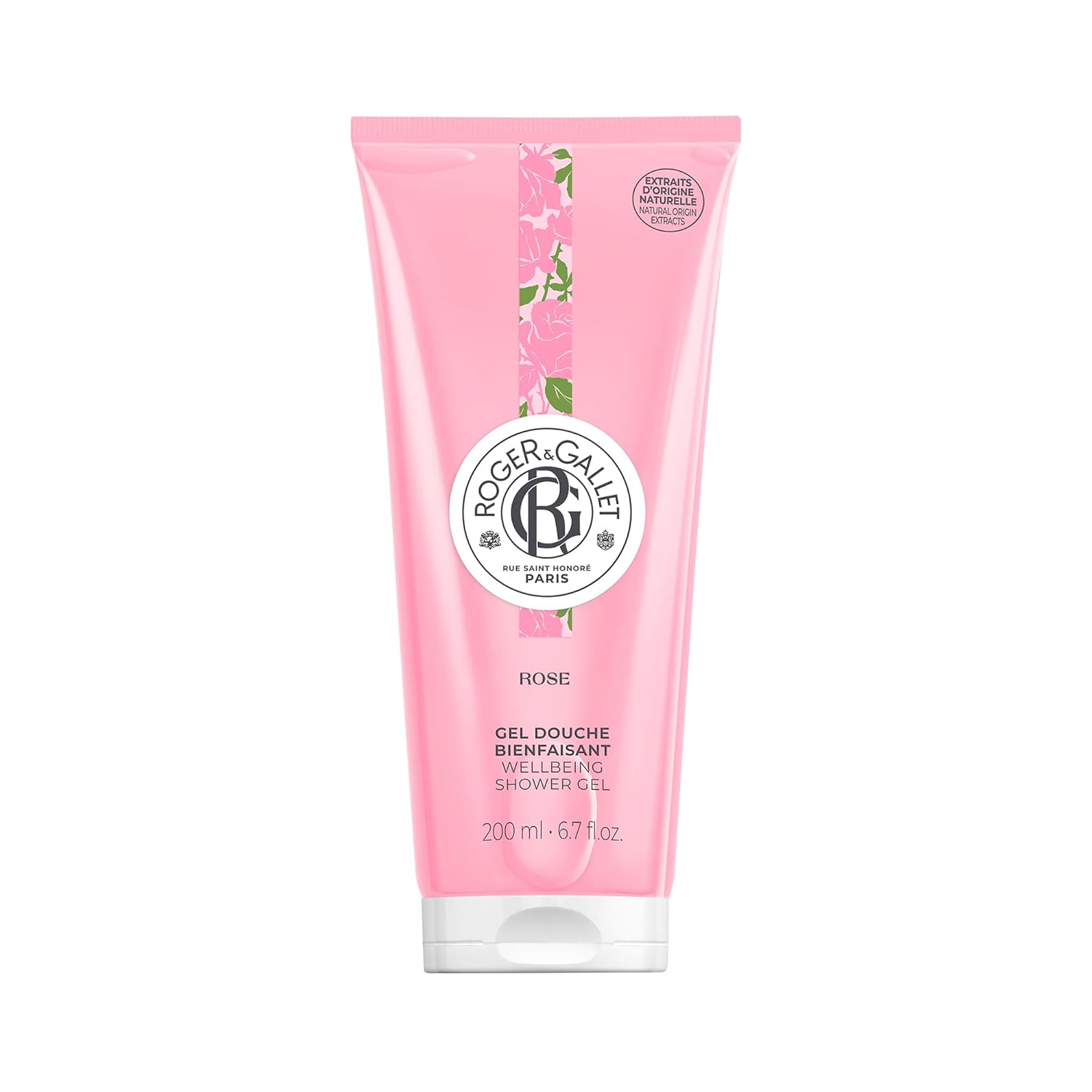 ROGER & GALLET | Body Wash & Shower Gel for Women | Rose 6.6 Oz