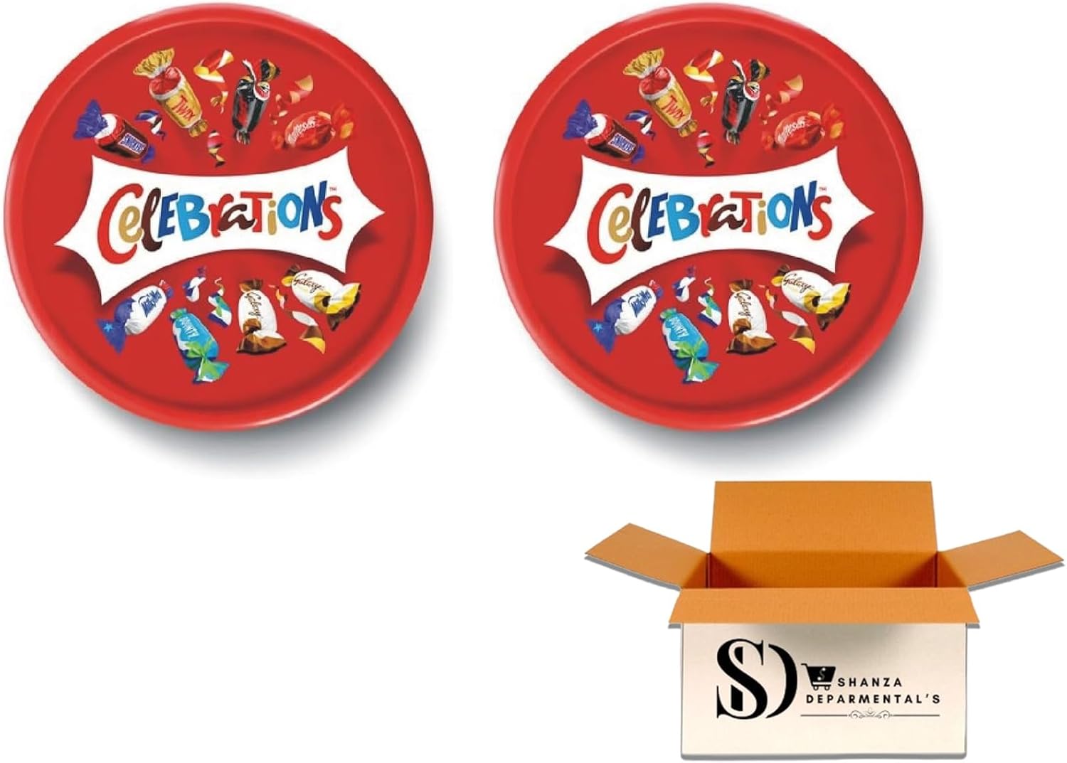 Celebrations Chocolate Box Tub 550g (Pack Of 2) | Shanza Departmental