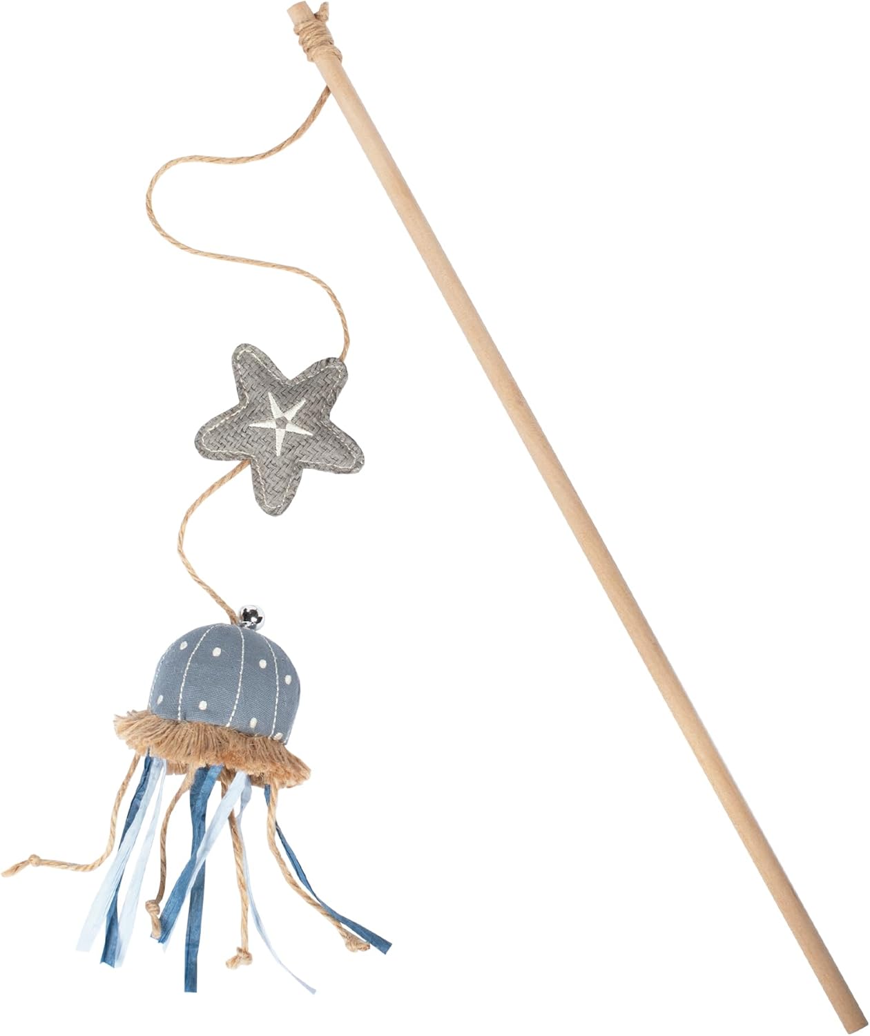Fringe Studio "Ready for This Jelly? Earth Friendly Teaser Cat Toys, PetShop Collection (732011)