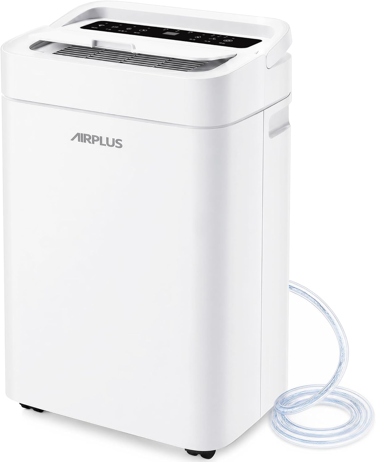 AIRPLUS 4500 Sq. Ft Dehumidifier for Basement, 70 Pints Dehumidifiers for Home with Drain Hose, Continuous Drainage, Intelligent Humidistat, Multifunctional Dehumidifier for bathroom, bedroom
