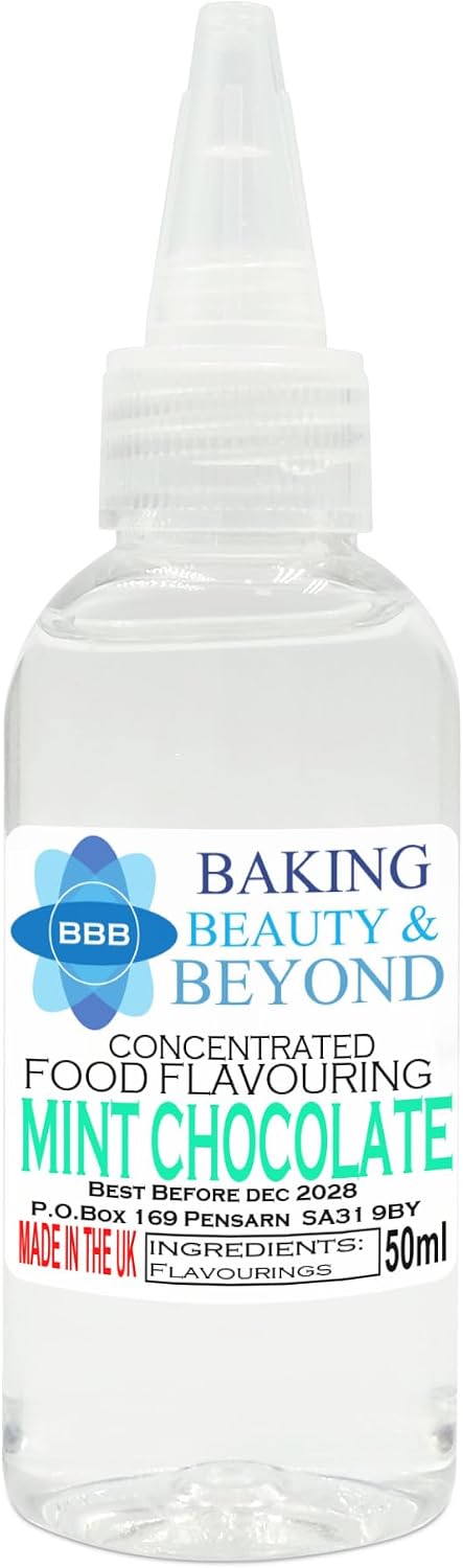 Baking Beauty and Beyond Concentrated Food Flavouring - Mint Chocolate (50ml)