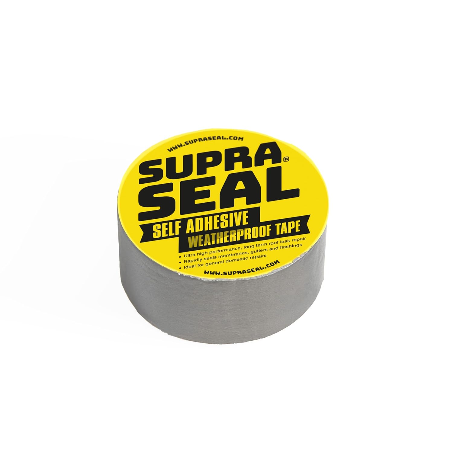 Duct Tape, Heavy Duty Roof Sealant, UV Resistant and Waterproof Tape, Outdoor Use and Indoor, Multipurpose for Leaks, Pipes, and More, Durable Butyl Gaffer Tape (Grey) (50mm x 5m)