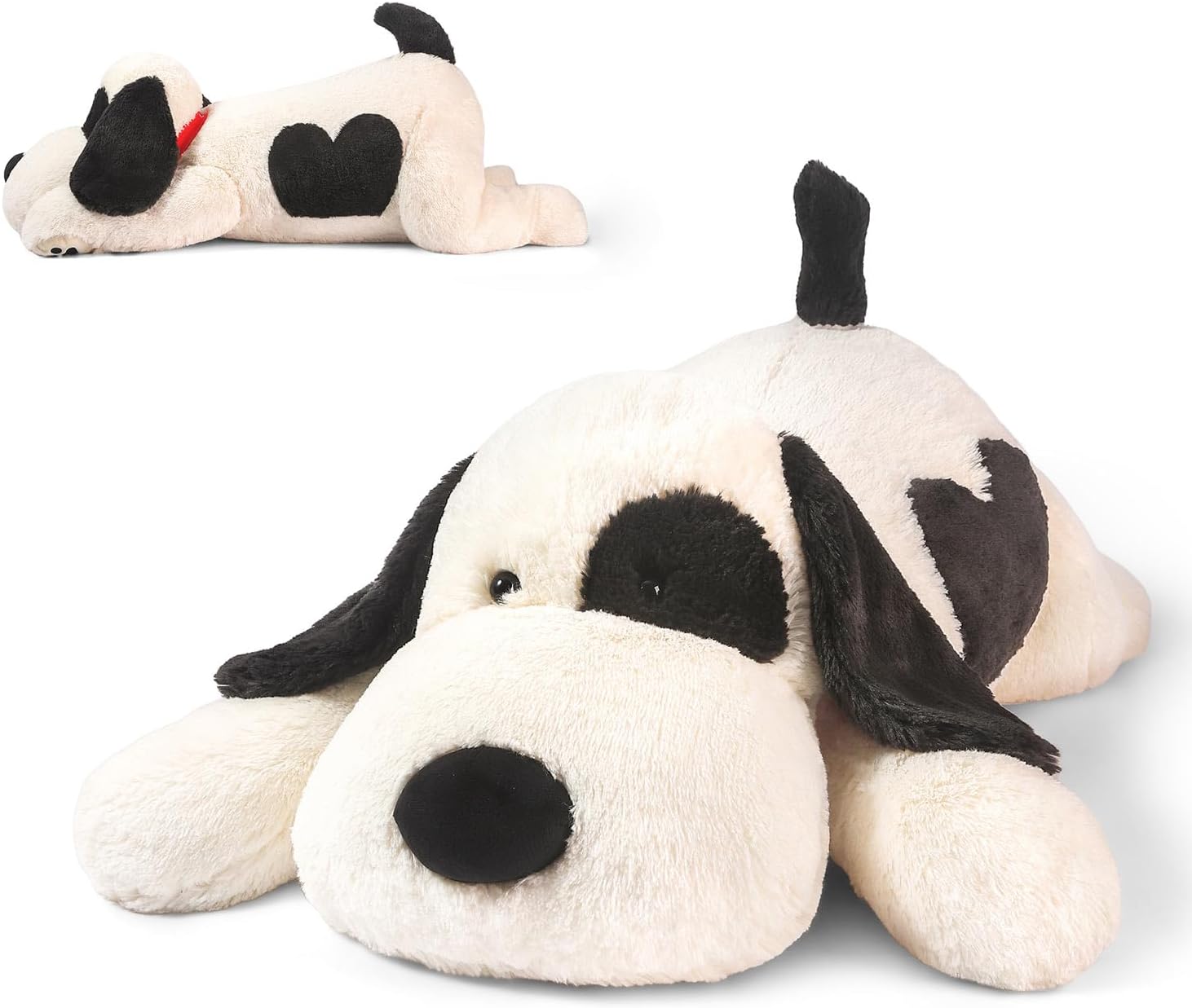 20" Weighted Dog Stuffed Animals – Big Weighted Dog Pillow Toy for Kids & Adults, Soft and Huggable Puppy Plush Gift for Boys & Girls – 3.5 lbs Cute Stuffed Toys