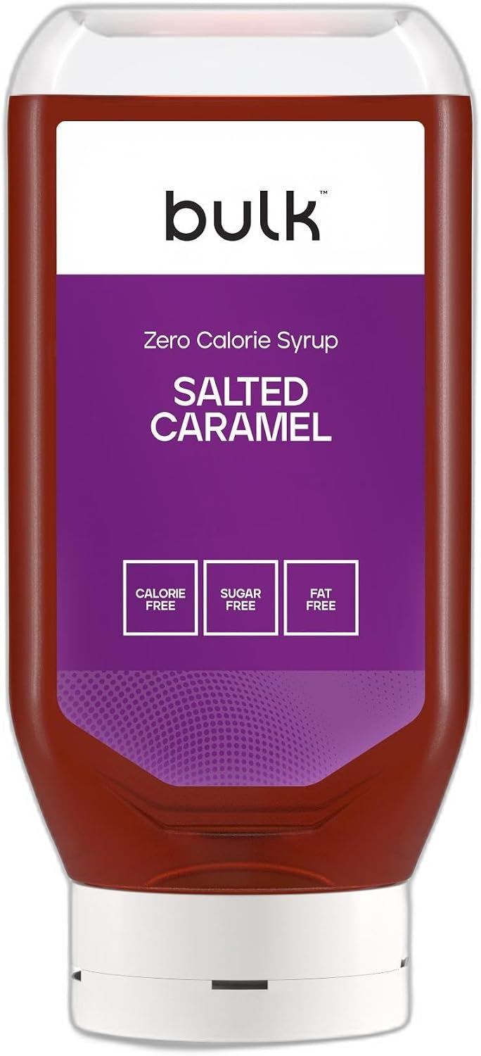 Bulk Zero Calorie Syrup, Salted Caramel, 400 ml | Sugar Free