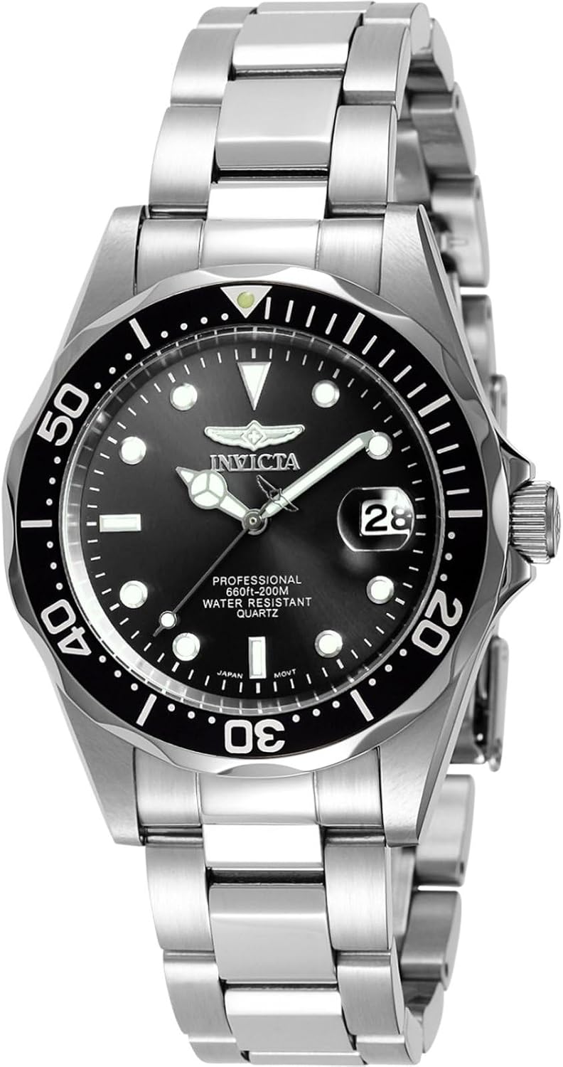 Invicta Pro Diver Stainless Steel Quartz Watch - 37mm