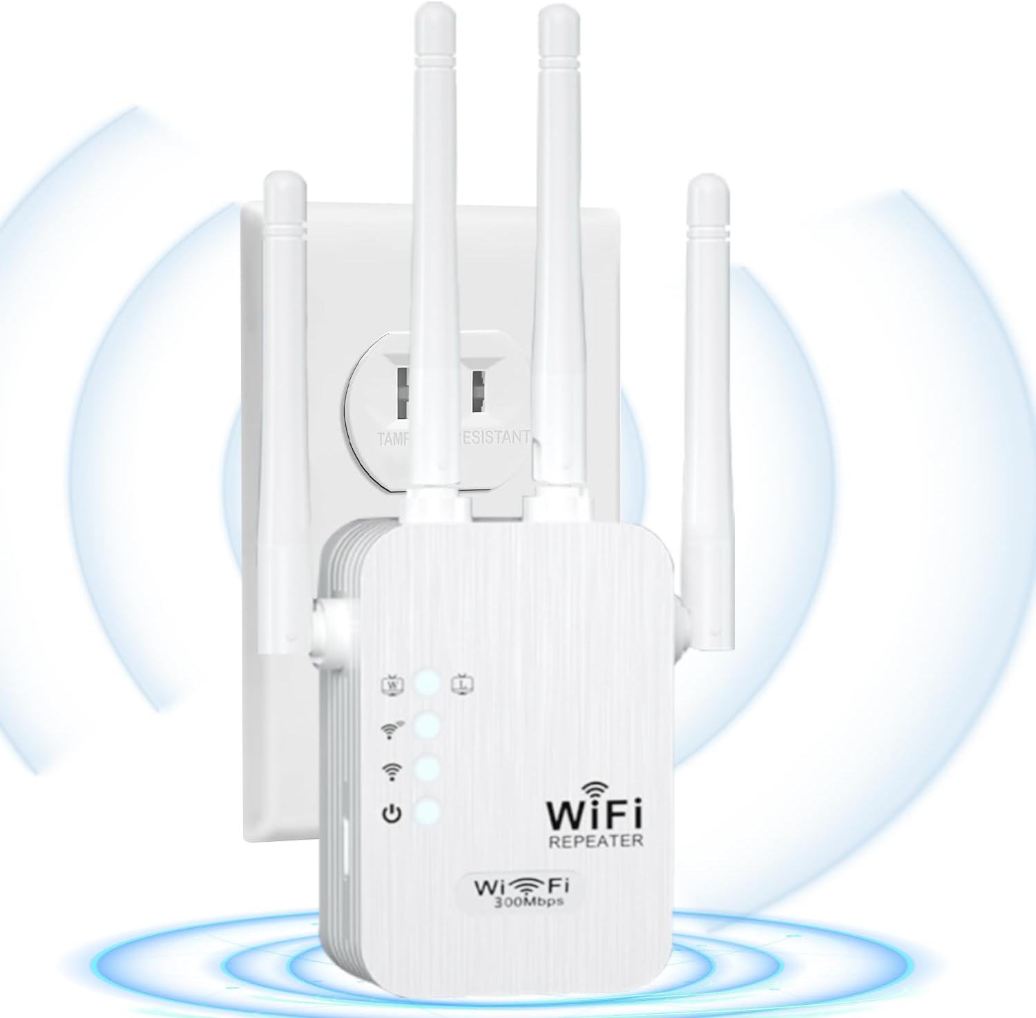 2025 WiFi Extenders Signal Booster for Home Long Range Up to 9800 sq. ft & 40 Devices, WiFi Extender Signal Booster, Internet Booster, Long Range WiFi Extender, Quick Setup-Medium
