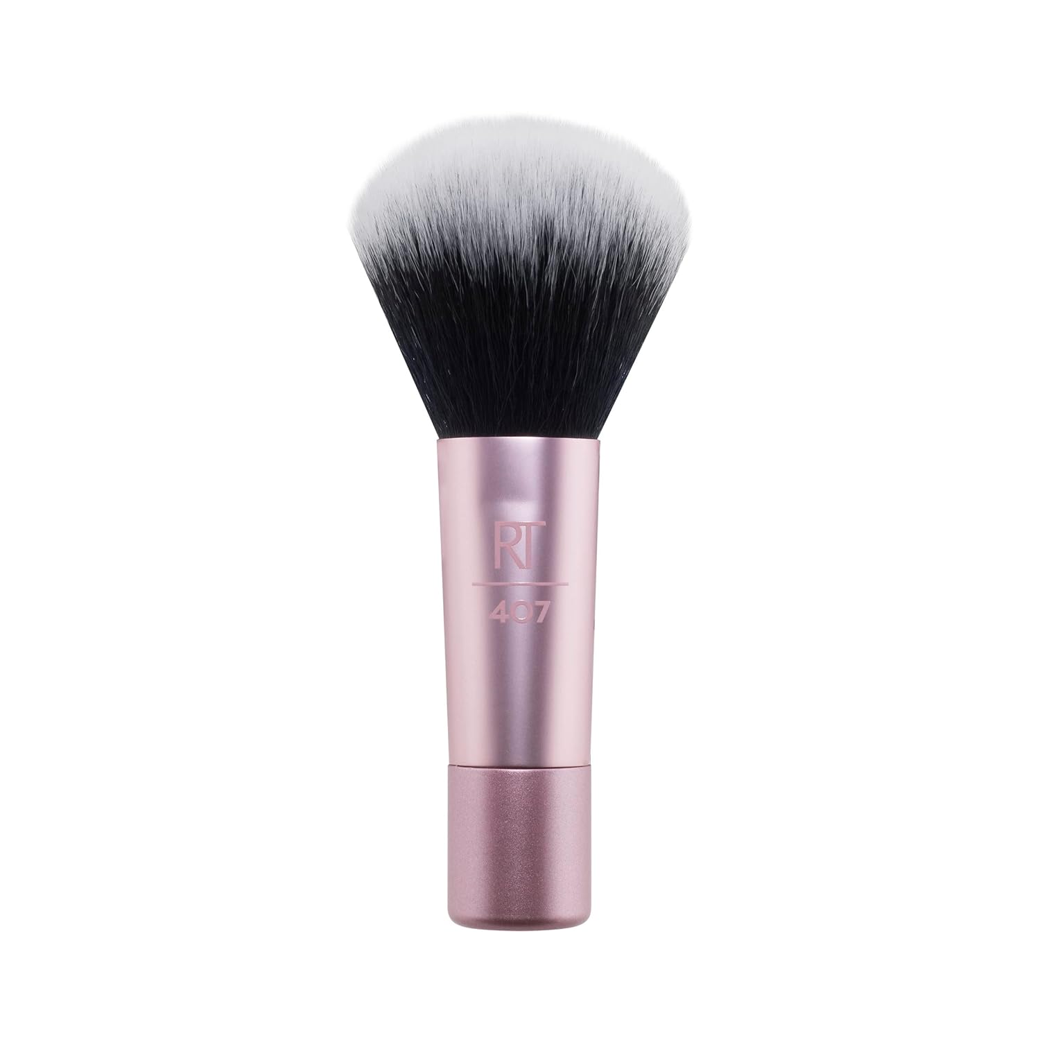 Real Techniques Mini Multitask Makeup Brush, For Blush, Bronzer & Powder, Face Brush with Custom-Cut Synthetic Bristles, For Loose & Pressed Powder, Travel Sized, Vegan & Cruelty-Free, 1 Count