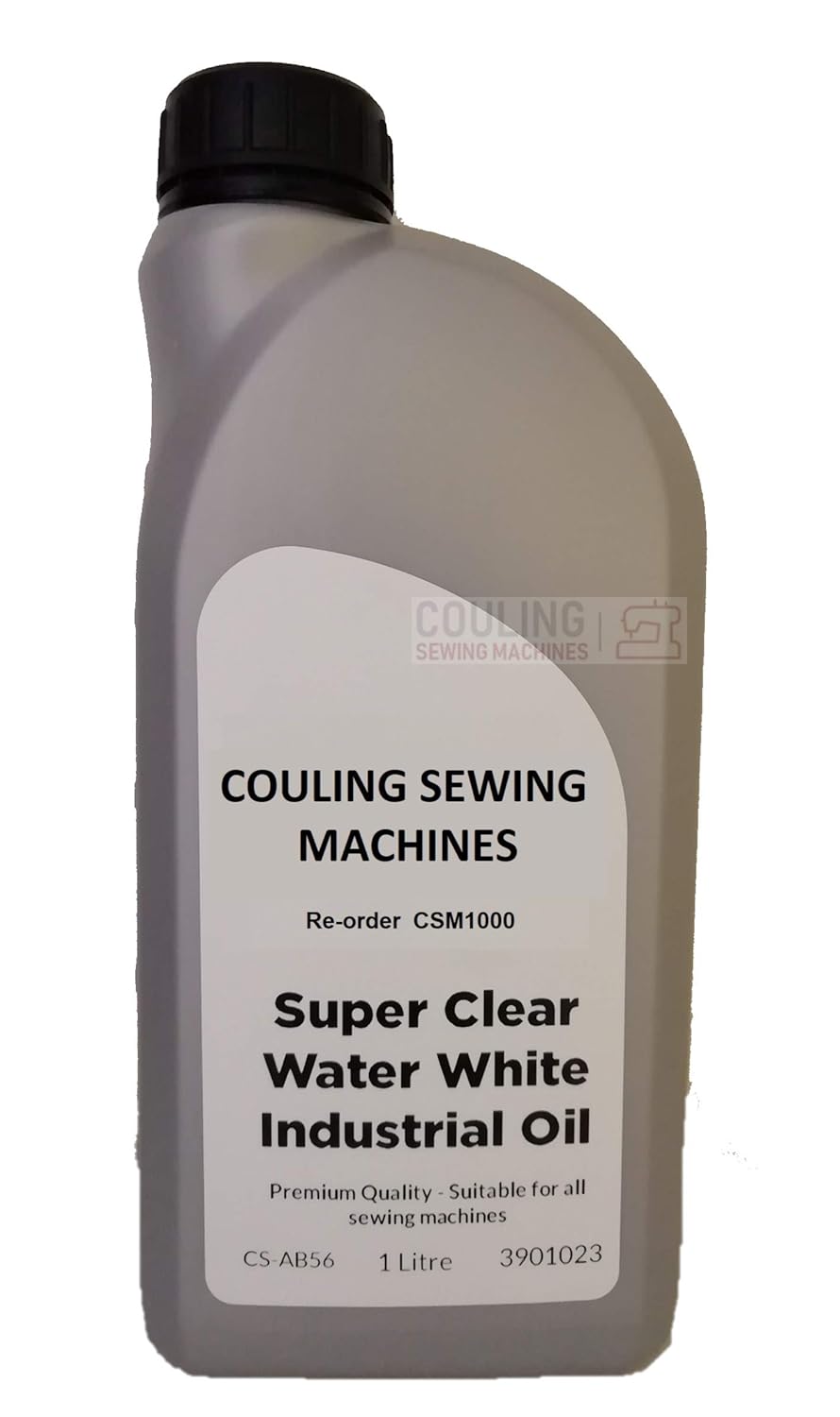 Premium Industrial Sewing Machine Oil 1 Litre Bottle - UK MADE