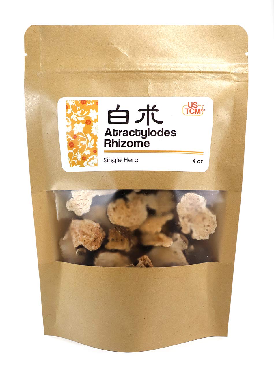 NEW PACKAGING Atractylodes Rhizome Bai Zhu 白朮 4 oz
