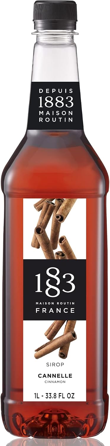 1883 MAISON ROUTIN Cinnamon Syrup - PET Bottle - 1 Litre