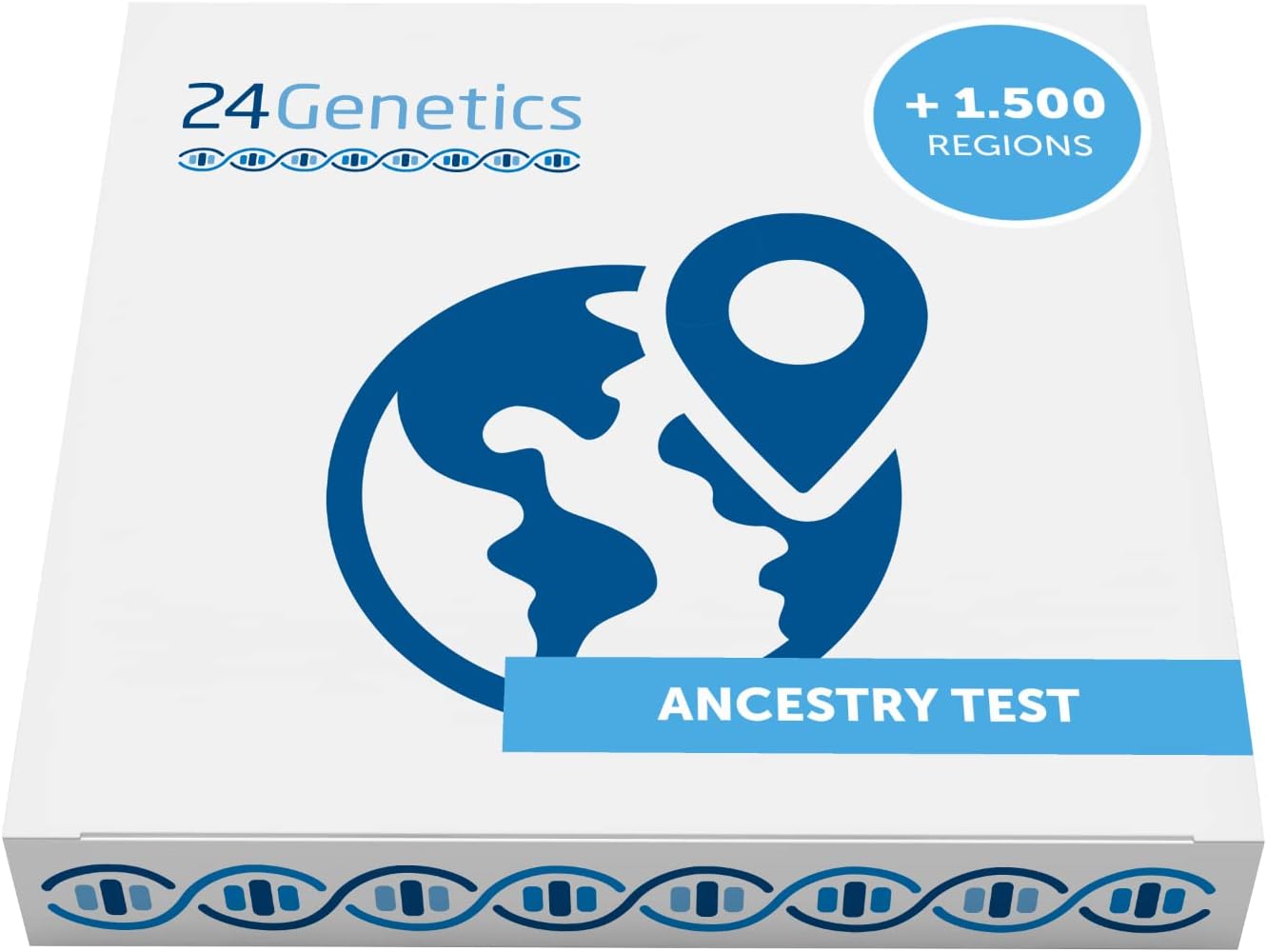 6 in 1 DNA Test: Health, Nutrigenetics, Sport, Skin Care, Pharmacogenetics and Ancestry - Complete Genetic Test - Get All Our Reports at The Best Price