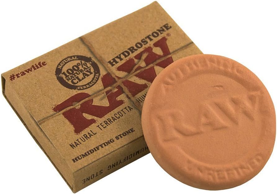 Raw, hydrostone tobacco ceramic humidifier, natural, terracotta, Humidifying Stone