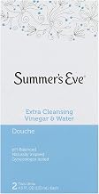 Summer's Eve Extra Cleansing Vinegar & Water Douche 2 Ct (Pack of 4)
