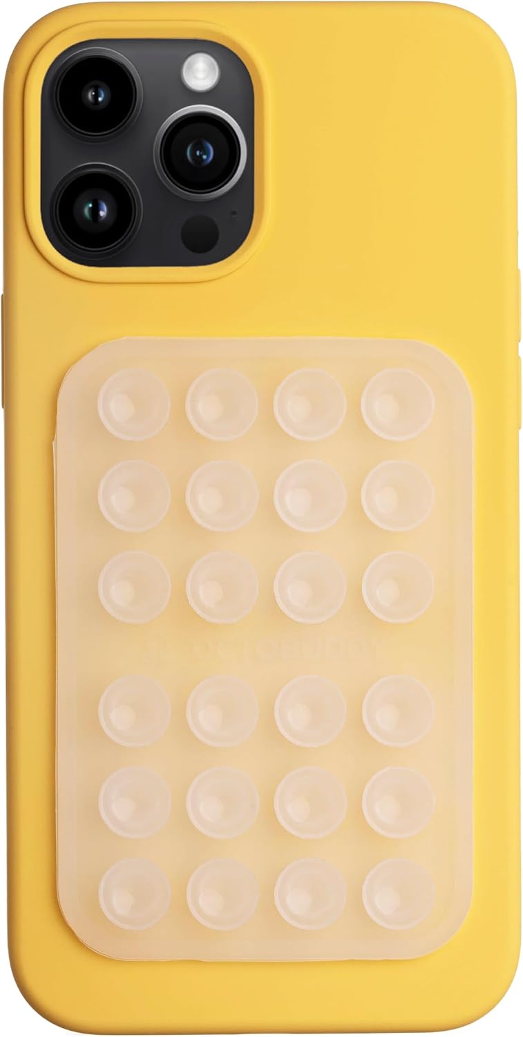 OCTOBUDDY Classic MAX - Silicone Suction Phone Case Adhesive Mount