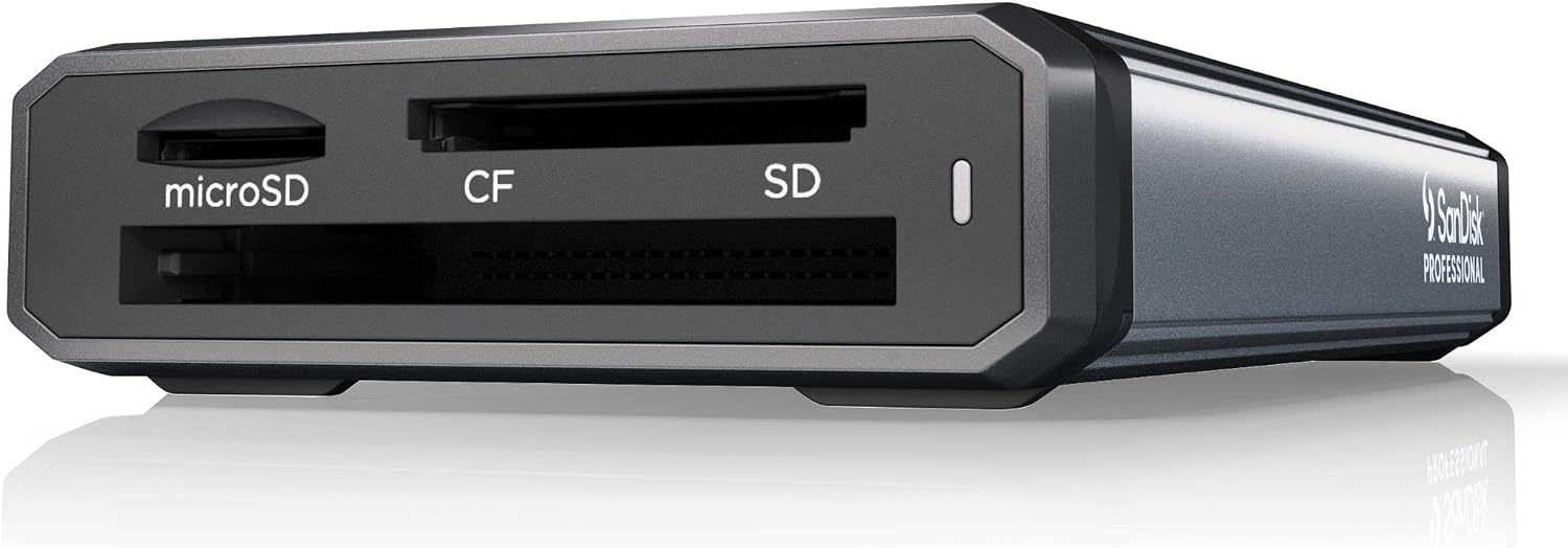 SanDisk Professional PRO-READER Multi-Card with super-fast media transfers