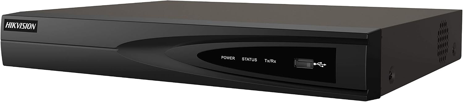 Hikvision DS-7604NI-Q1/4P 4-Channel 4K Plug and Play UHD Network Video Recorder with PoE (No HDD)