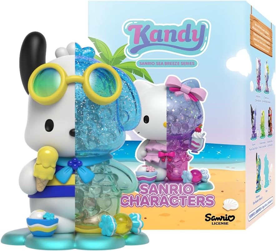 Mighty Jaxx Kandy x Sanrio Sea Breeze Summer Edition | Blind Box Collectible Figurines | One Pack - Contains One Random Figure