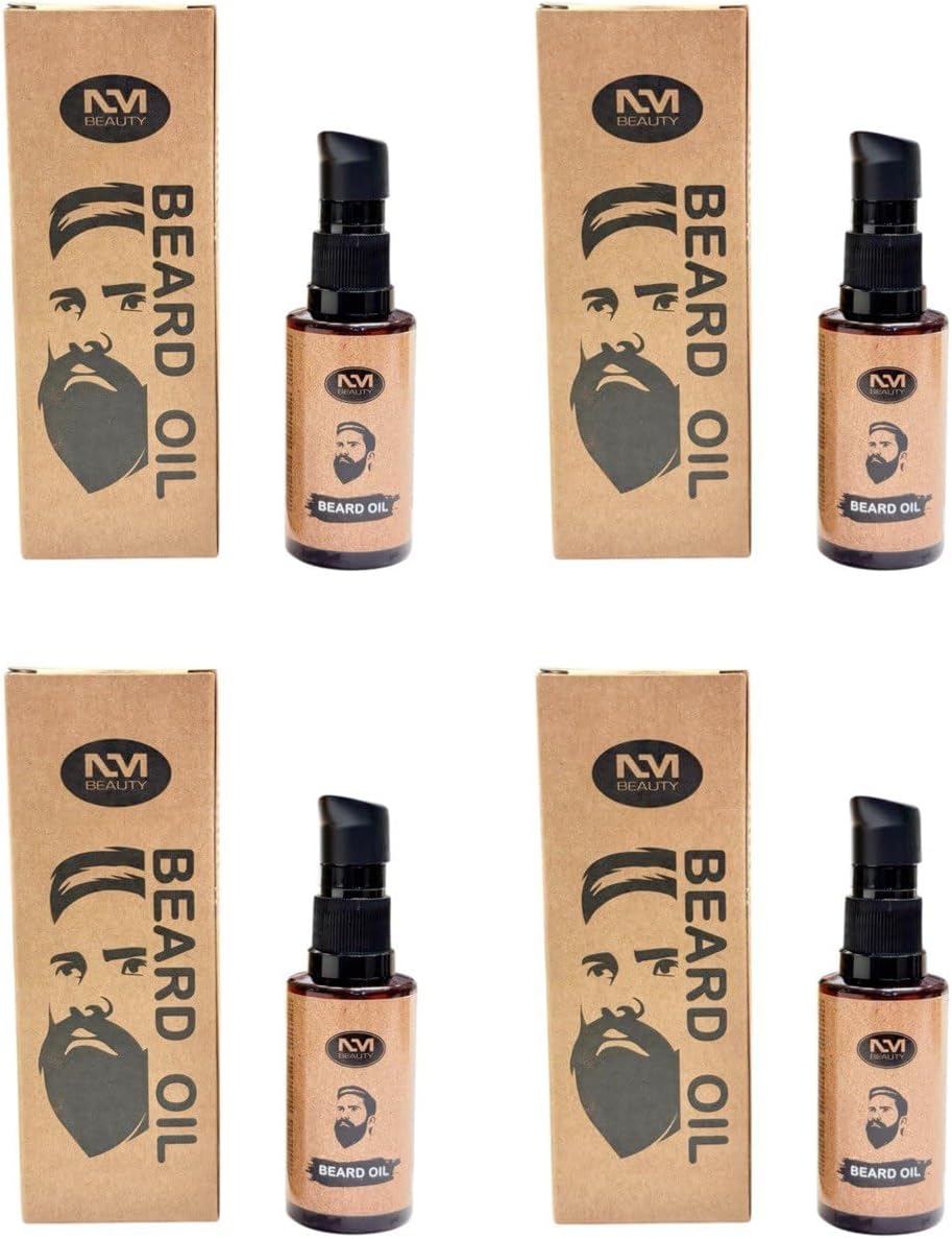 NMB BEARD & MUSTACHE CARE ARGAN OIL 4PCS