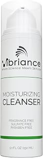 Vibriance Moisturizing Face Cleanser, 5.1 Fl Oz - Ultra-Hydrating Facial Cleanser for Normal to Dry Skin - Sulfate-Free & Paraben-Free Face Wash for Women - Removes Makeup & Impurities