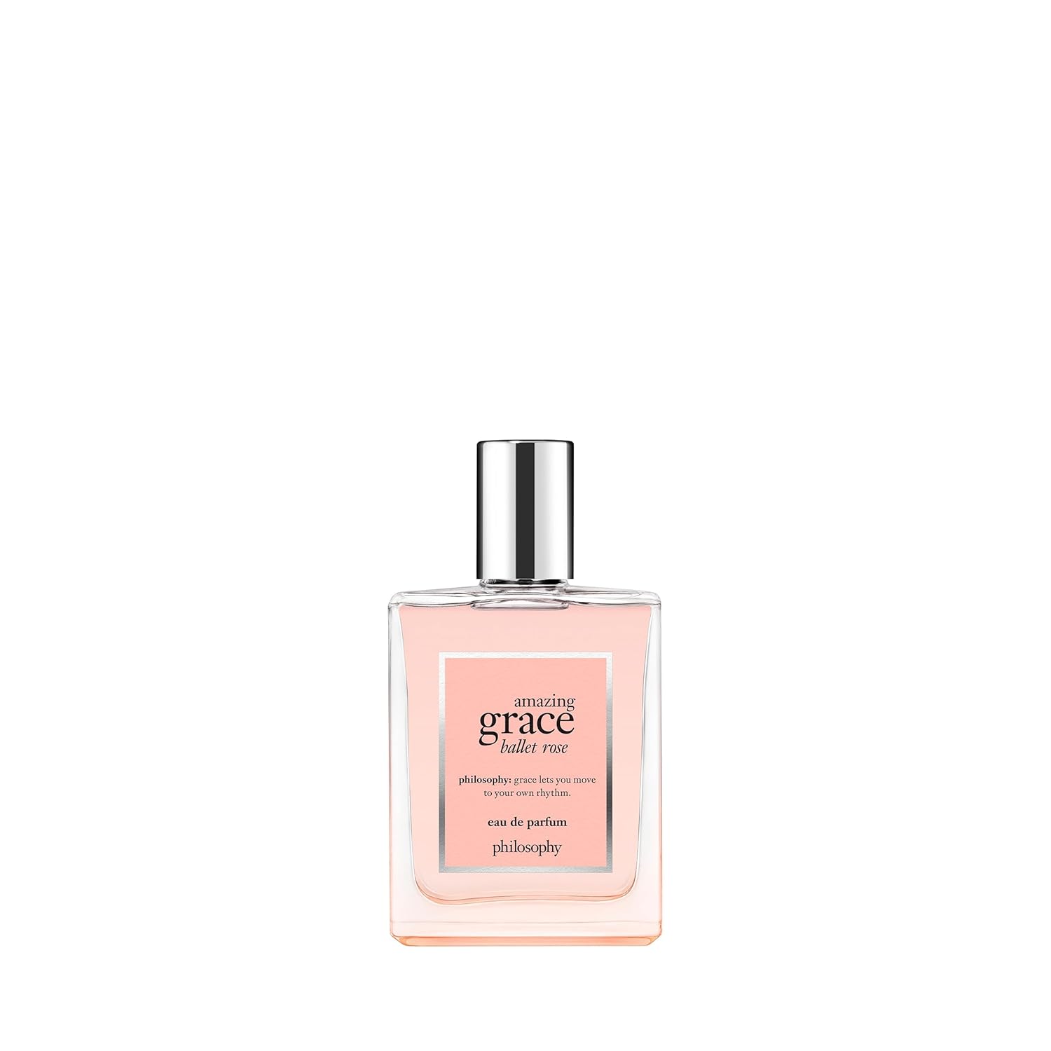 philosophy amazing grace ballet rose eau de parfum - dreamy & floral women's perfume - with notes of rose, lychee & musk - long lasting fragrance - 2 fl oz