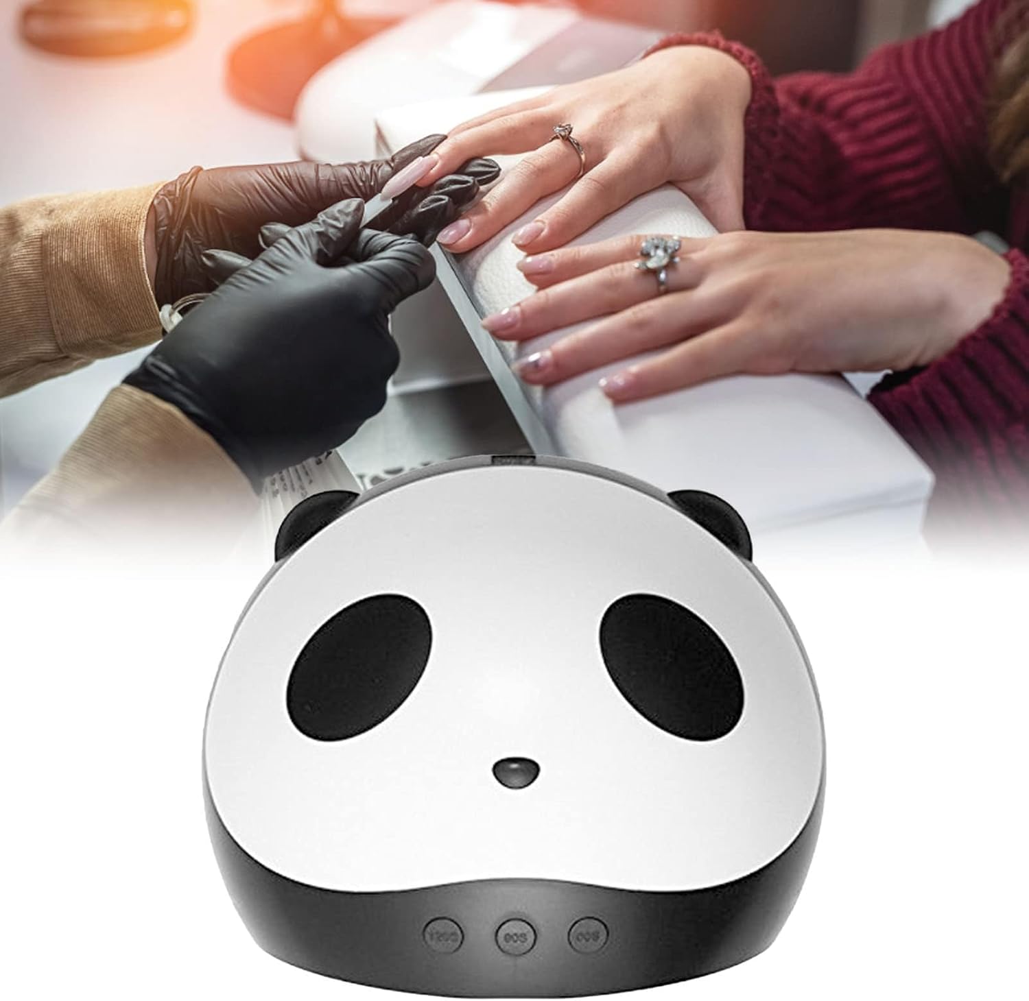 DEWIN Nail LED, UV Lamp Panda 24W Nais l Dryer Manicure Lamps USB LED Nail Dryer