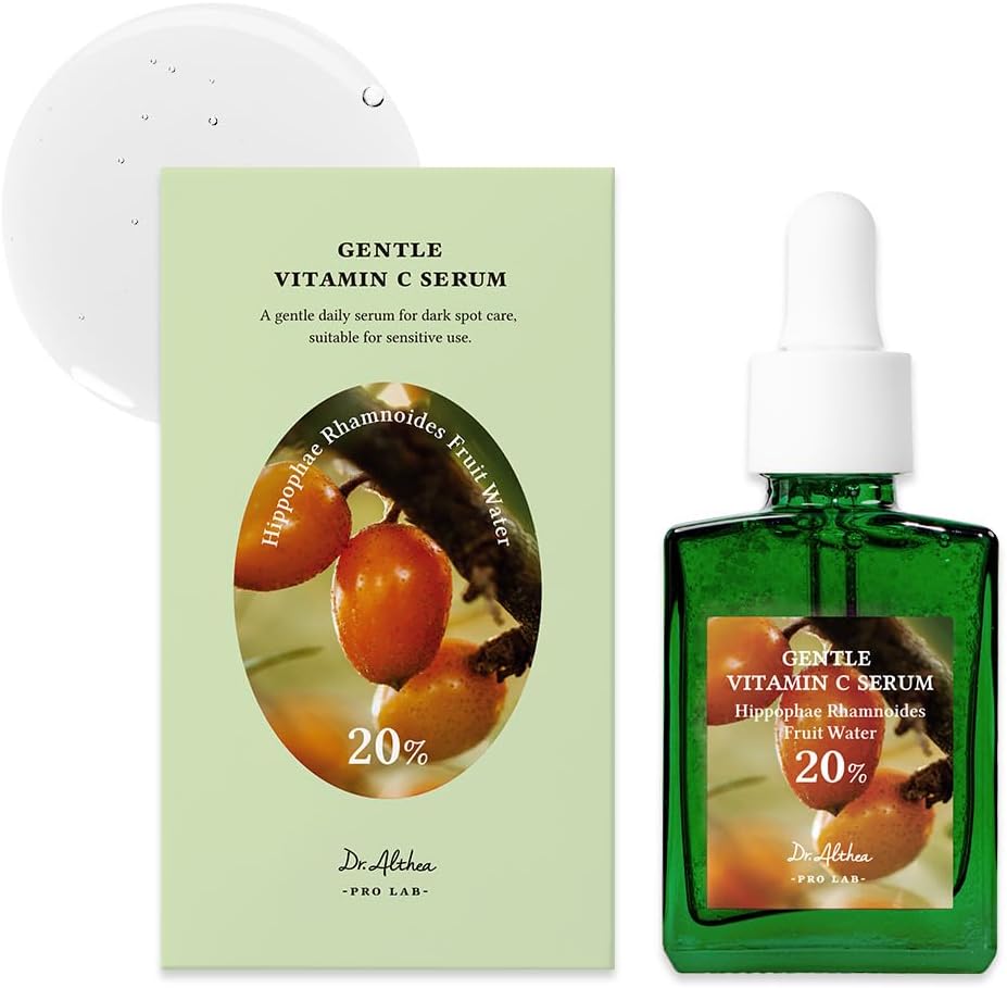 Dr.Althea Gentle Vitamin C Serum | Benefits Skin Tone and Pigmentation | Gentle on Skin For Even Skin Tone | Korean Vegan Skin Care for All Skin Types | 30ml