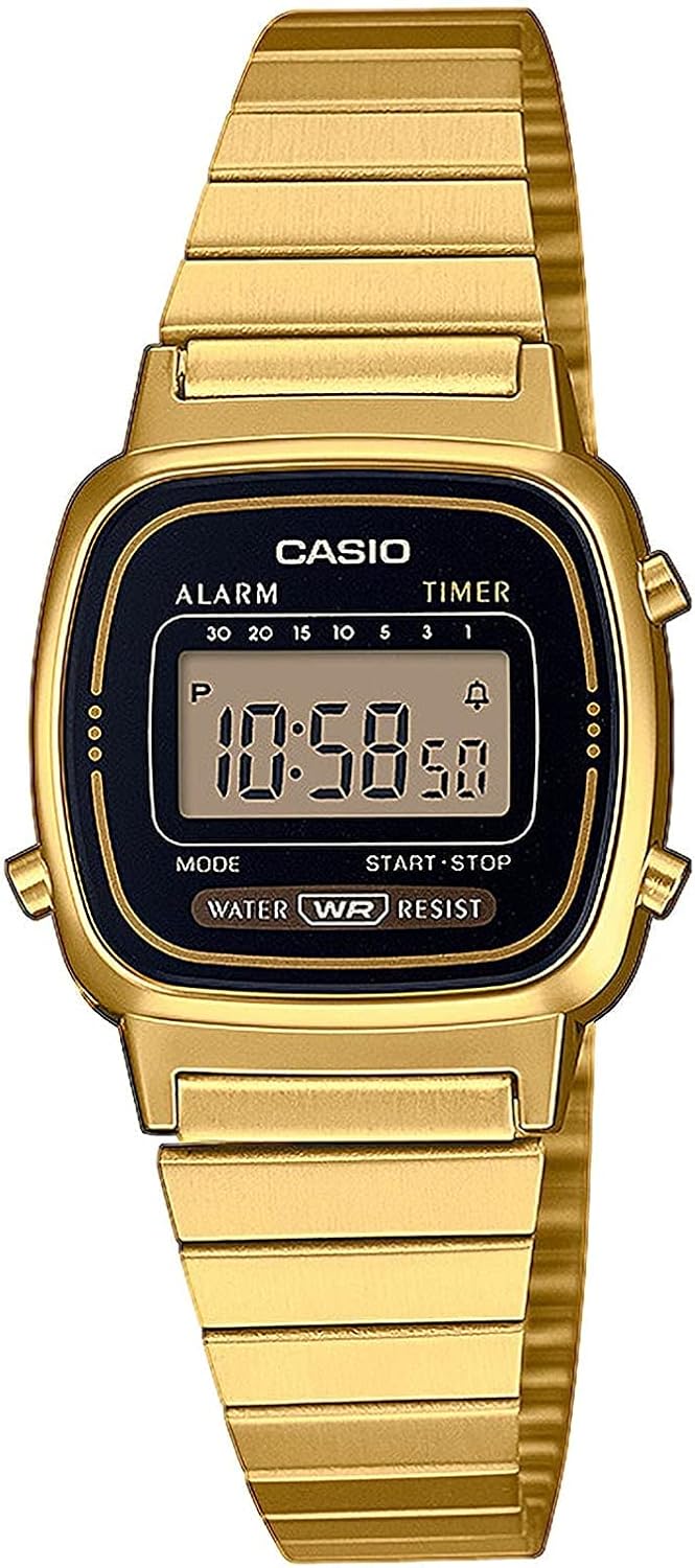 Casio LF20W G-Shock Series | Unisex Digital Watch | Black | WR | 1/100 SEC Stopwatch | World Time | LED Light | Full Auto Calendar | Regular Time Keeping (HR, Min, SEC, PM, Date, Day) | 3 Year Battery