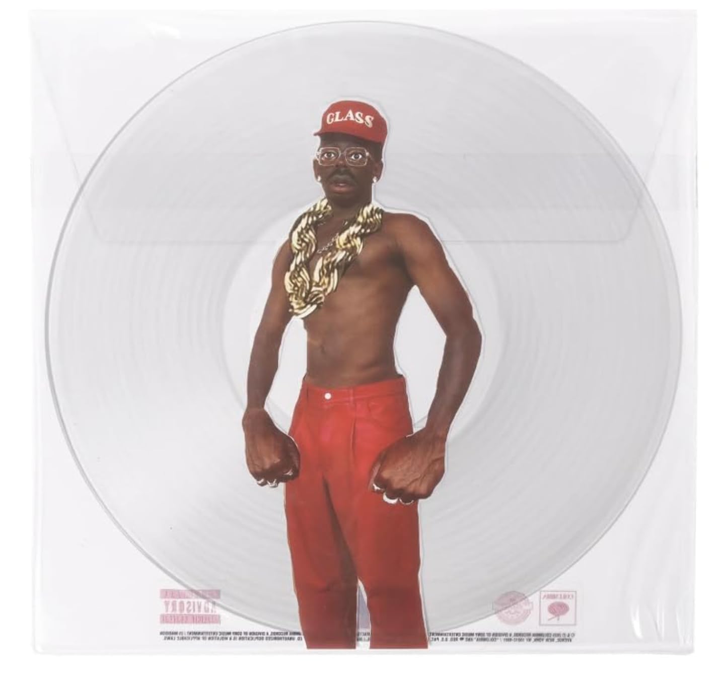 DON'T TAP THE GLASS Clear Test Pressing Edition