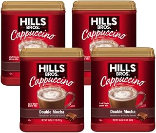 Hills Bros. Flavor Coffee (Double Mocha, 16 Ounce (Pack of 4)