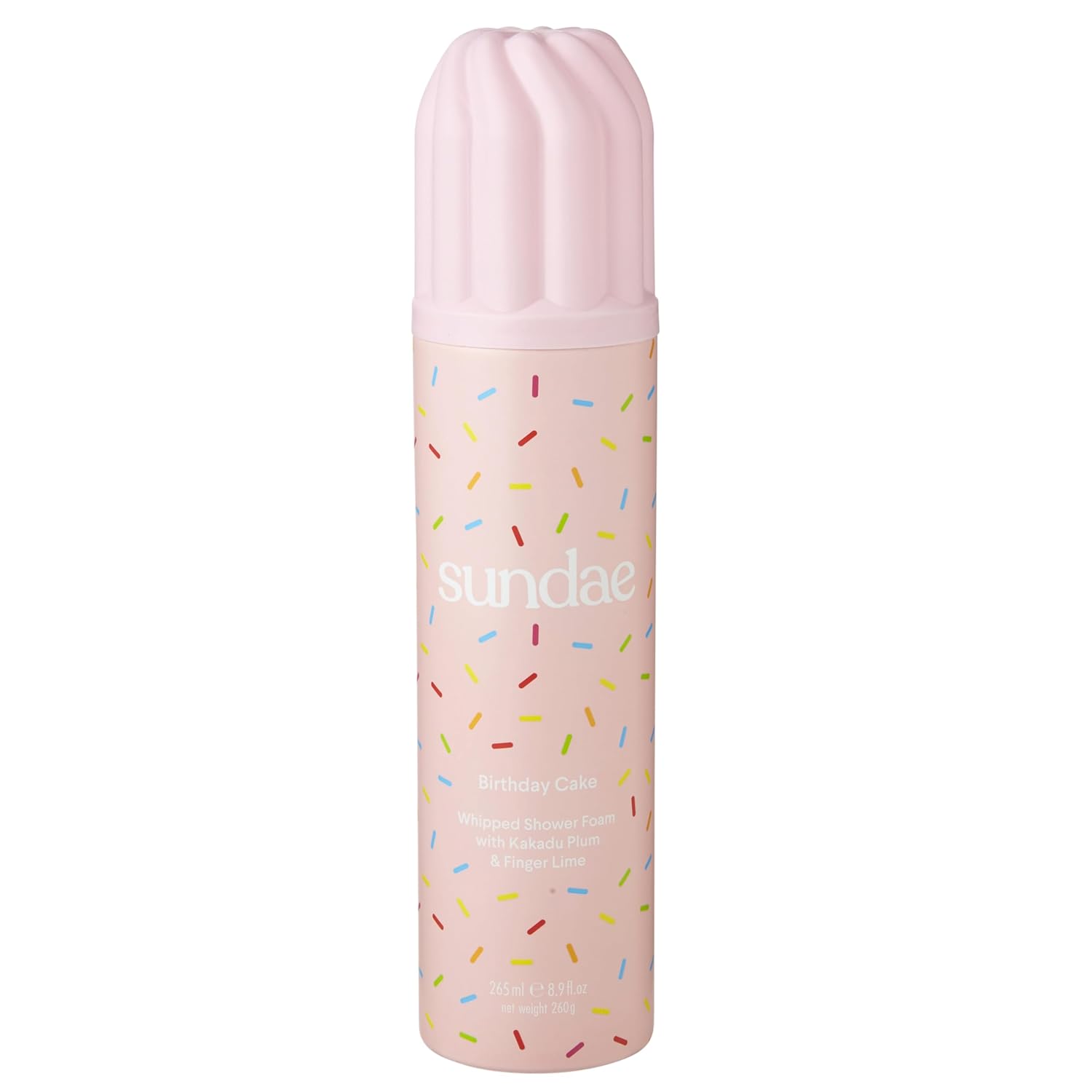sundae Whipped Shower Foam Birthday Cake Foaming Body Wash 8.9 fl oz, 265ml