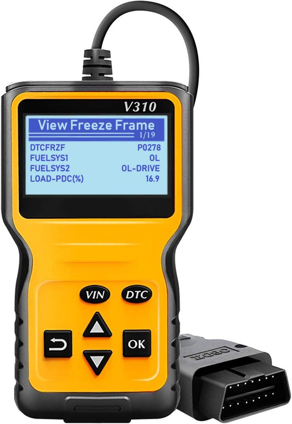 OBD Connect - OBDII OBD 2 Professional Car Diagnostic Scanner | Engine Fault Code Reader.