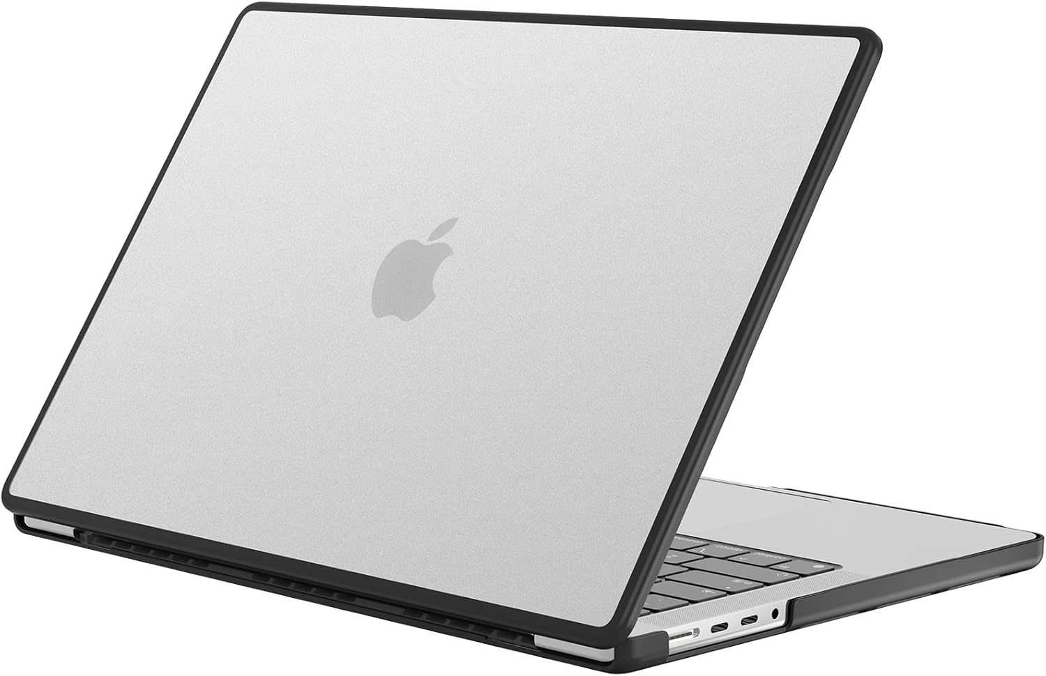 ProCase for MacBook Pro 16.2 Inch 2024 (M4 A3403 A3186)/Pro 16 2023 2022 2021 (M3 A2991 /M2 A2780 /M1 A2485), Translucent Hard Shell Cases Shockproof Cover for MacBook Pro 16" -Clear