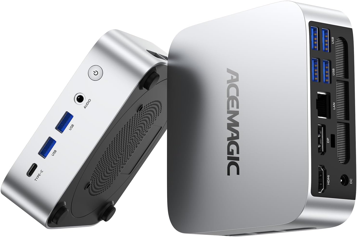 ACEMAGIC K1 Mini PC, Ryzen R2544 8GB DDR4 256GB SSD Windows 11 PRO