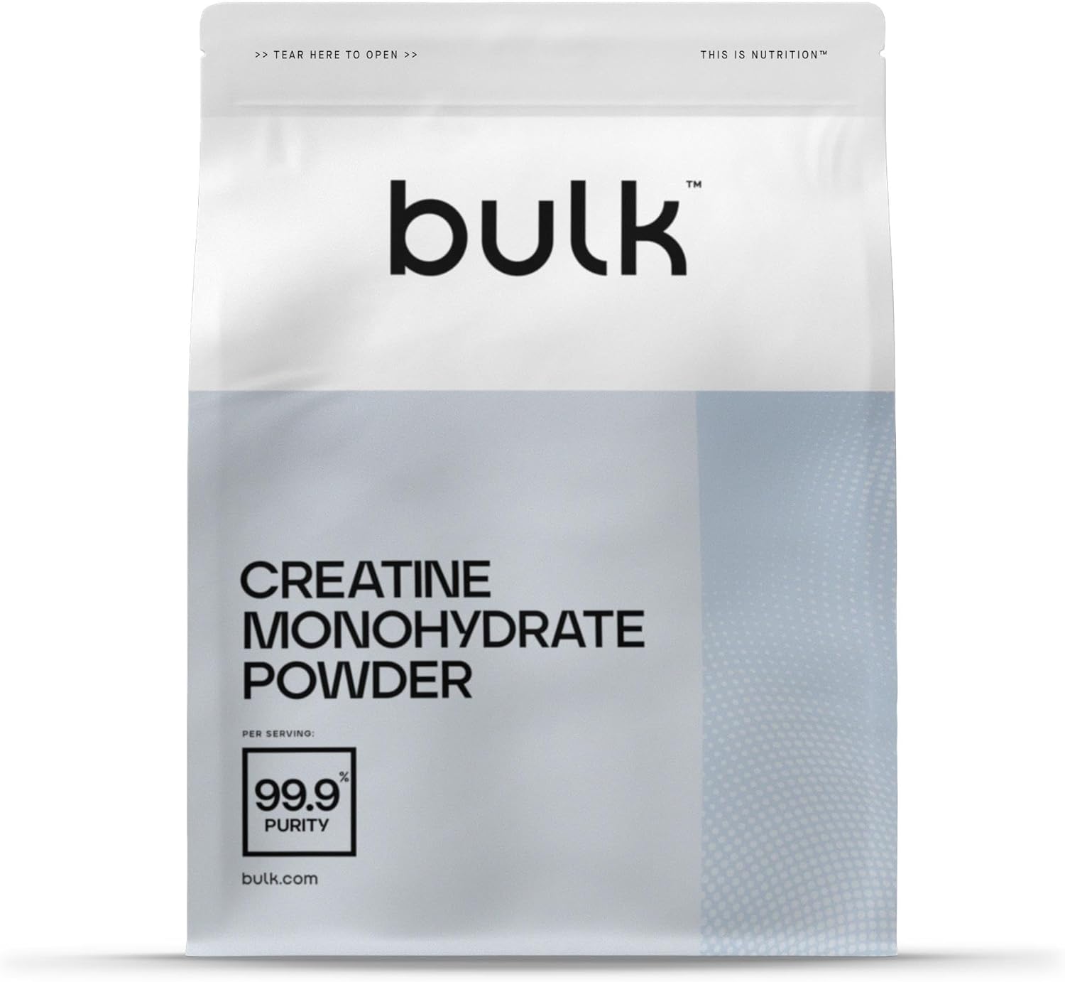 Bulk Creatine Monohydrate Powder 500g, Micronised Creatine Supplement for Strength, Power & Performance, Unflavoured Vegan, Easy to Dissolve, Boosting Supplement for Men & Women