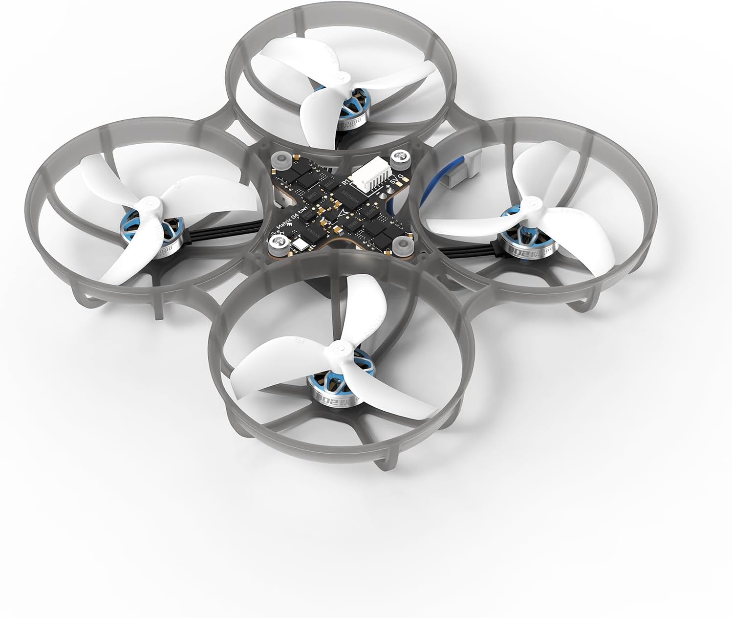 BETAFPV Meteor75 Pro Brushless Whoop Quadcopter with Matrix 1S 3IN1 HD FC, 1102 22000KV Motor, 45mm 3-Blade Prop Compatible for O4 Air Unit for FPV Filmmakers Enthusiasts Flight Indoor Outdoor - PNP