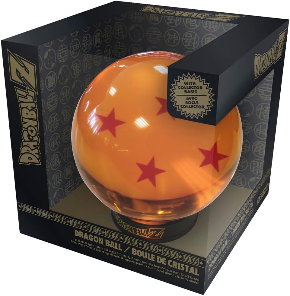 ABYSTYLE Dragon Ball Z Premium 4 Star Crystal Ball Replica Collector Figurine