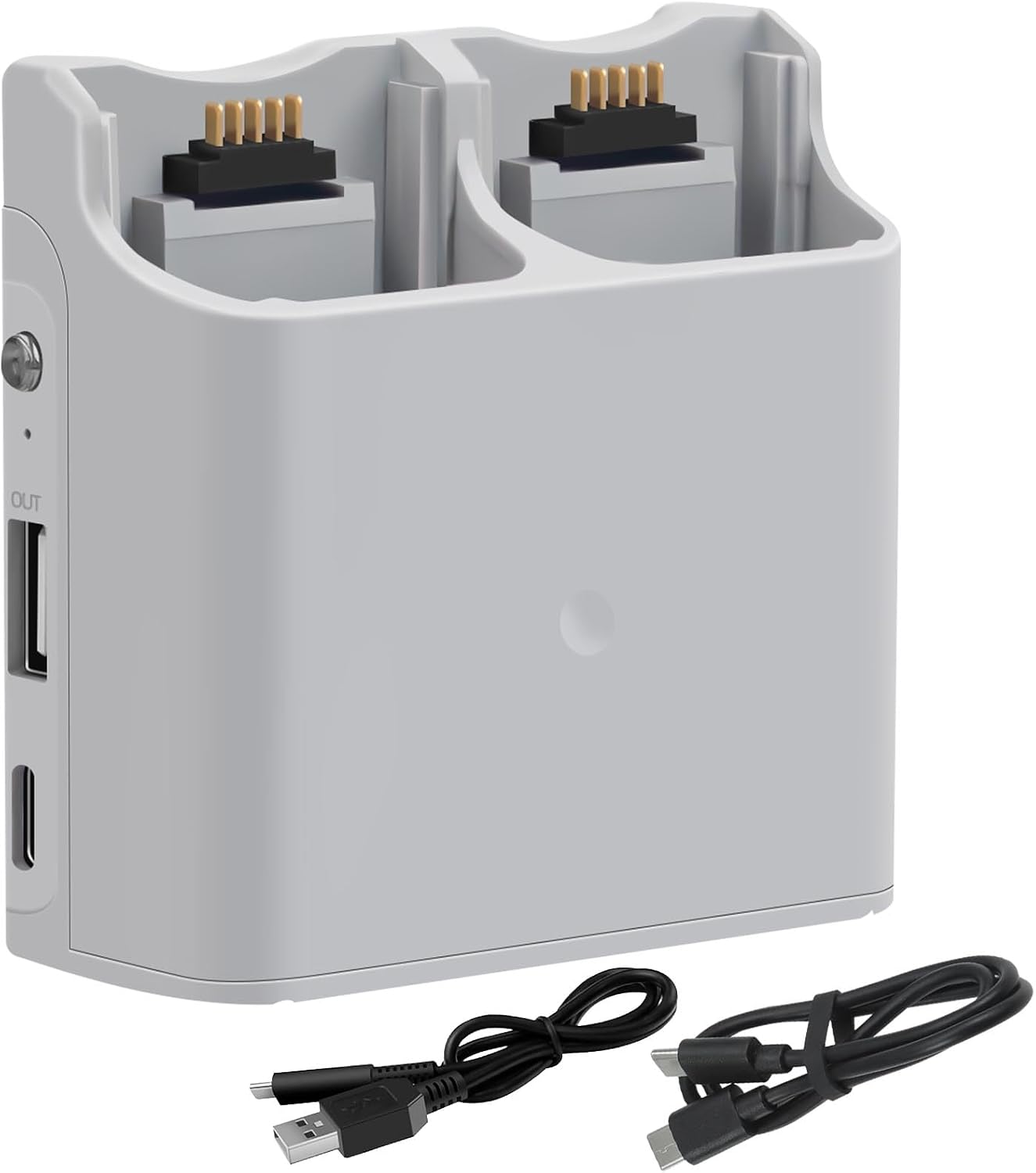 45W Dual Two-Way Battery Charger with Storage Charge for DJI Neo