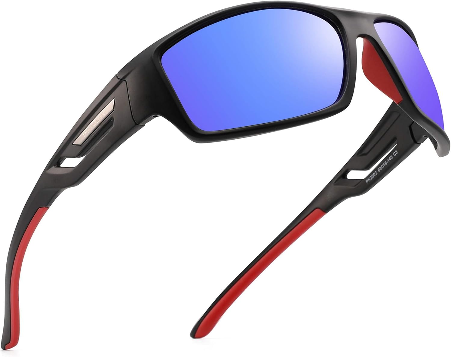 PUKCLAR Polarised Sports Sunglasses for Men & Women ，UV400 CAT.3 protection