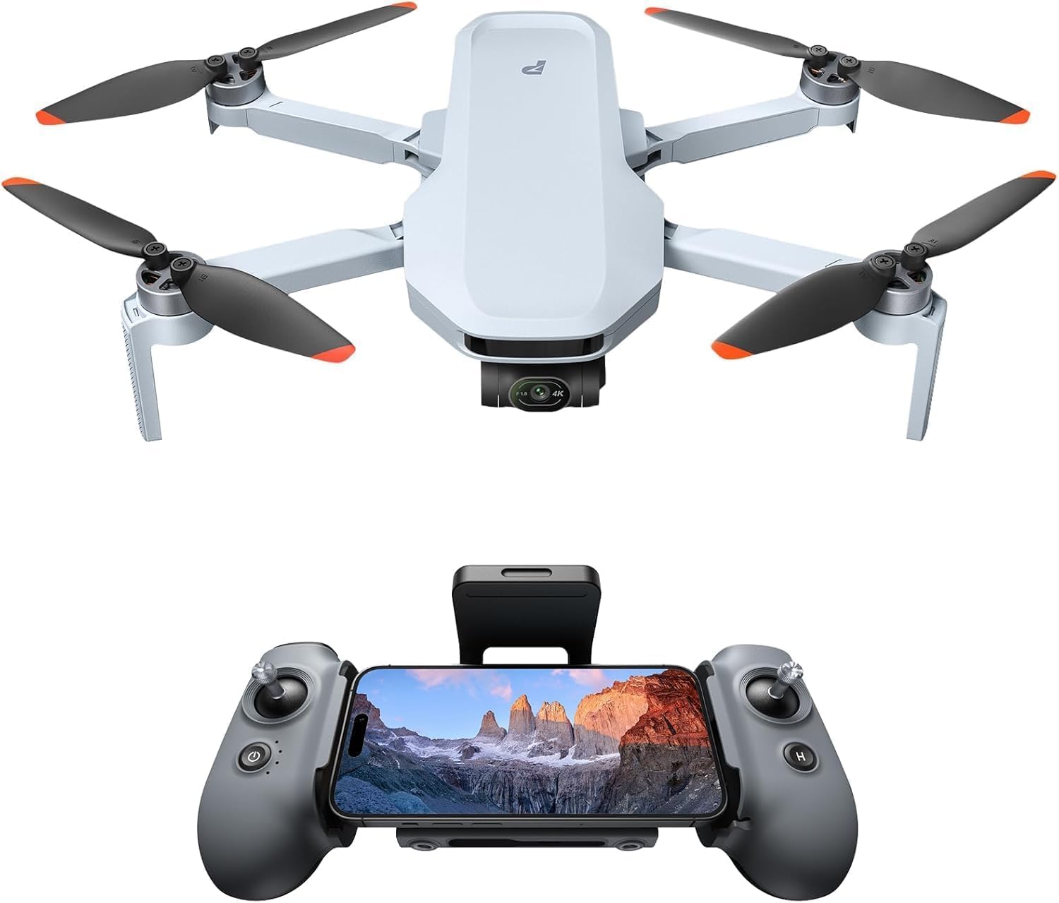 Potensic ATOM 2 Drone with Camera for Adults 4K HDR Video, 8K Photo, Under 249g, 3-Axis Gimbal, 10KM Transmission, AI Track, Vertical Shooting, AI Night Shot, QuickShots, Standard Kit (32-Min Flight)