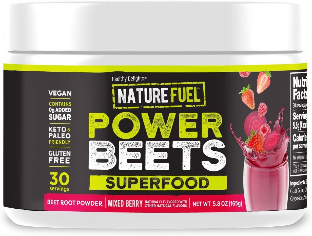 SlimFast Healthy Delights Nature Fuel Power Beets Vegan Beet Juice Powder