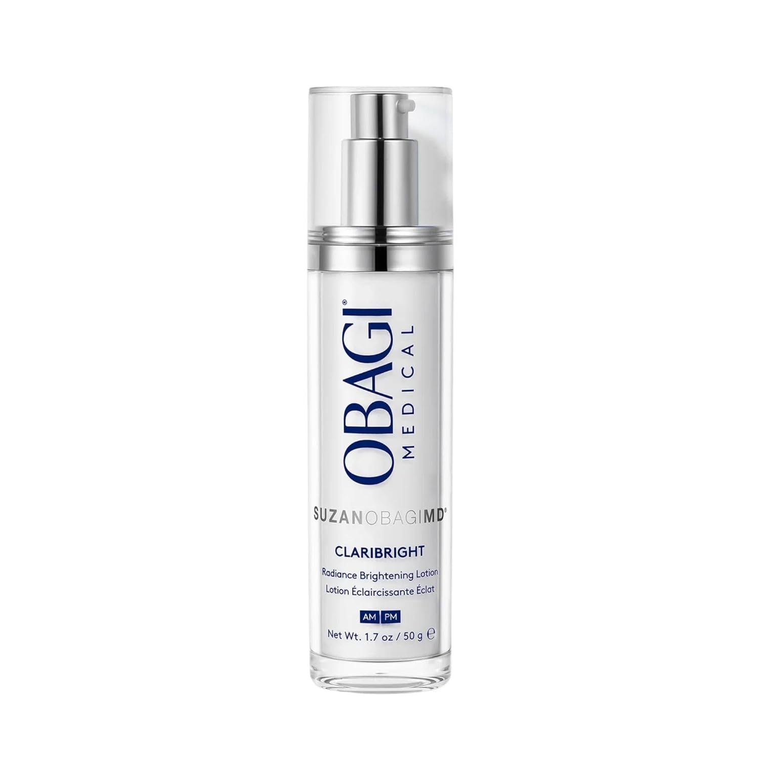 SUZANOBAGIMD Claribright Brightening Lotion – Reduces Dark Spots & Redness, Improves Discoloration, & Supports Cell Turnover for a Brighter, More Even Complexion – Safe for Sensitive Skin – 1.7 oz